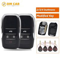 Upgrade modified flip key Shell Cover 2/3/4 buttons for Toyota RAV4 Corolla Camry Avalon Venza Yaris remote key replacement Hou