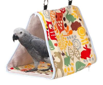 [COD] New peony parrot sun hammock bird nest warm and thick triangular comfortable