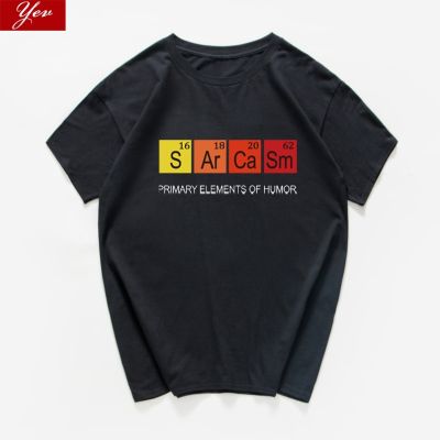 Periodic Table Primary Elements Of Humor T Shirt Men S Ar Ca Sm Science Sarcasm Chemistry Tshirt Hop Tee