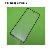 สำหรับ Google Pixel 6หน้าจอสัมผัสเลนส์กระจก Lcd ด้านหน้าสำหรับ Google Pixel กระจกกรอบนอก6หน้าจอสัมผัสโดยไม่ต้องเฟล็กซ์