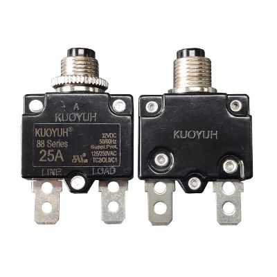 Kuoyuh  Circuit Breaker Reset Thermal Switch 16a 17a 18a 19a 20a 21a 22a 23a 24a 25a 26a 27a 28a 29a 30a Replacement Parts