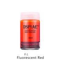 ": 》{ DSPIAE โมเดลสีเรืองแสงมันเป็นมิตรกับสิ่งแวดล้อม F1-8เครื่องมือระบายสีแลคเกอร์เคลือบไนโตรเซลลูโลส18มล.