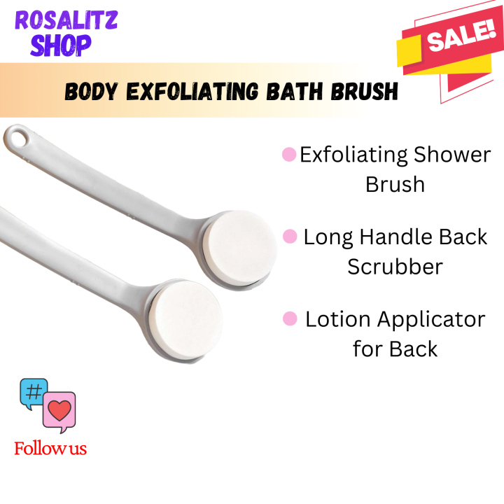 rosalitz Back Scrubber PVA Sponge High Density Easy Bath Lotion