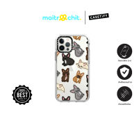 CASETiFY Casing for iPhone 12 Pro Max (6.7 inch) Frost Impact Case Collection-Excuse My Frenchie (mtc888)