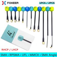 Foxeer Antenna Lollipop 4 Plus 4+ FPV Antenna 5.8G 2.6Dbi RHCP SMA RPSMA UFL MMCX FPV Omni LDS Antenna For FPV Racing Drone Electrical Circuitry Parts