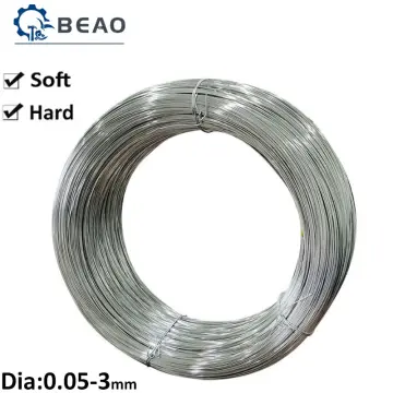 High quality 304 Stainless Wire Diameter 0.02-3.0mm Length 1m/5m