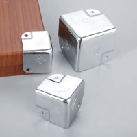 ☋❂✷ 1Pc 35/40/50mm Metal Protective Corners For Boxes Aviation Corner Brackets Toolbox Trunk Box Case Angle Brace Protective Corners