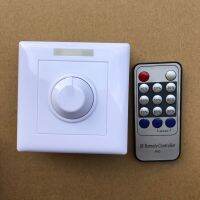 ﺴ Ininput AC110V/AC220V-240V White Shell 300W Dimmer Switch For Lights and LED Lamp Brightness Adjustment and Controller