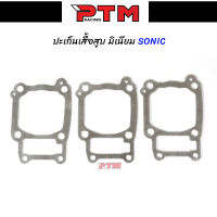 ประเก็น เสื้อสูบ อลูมิเนียมSonic ขนาด 1,2,3 มิล ปะเก็นมีเนียม โซนิค l PTM Racing