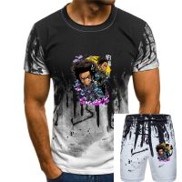 2023 New Riley Huey Freeman Boondocks เสื้อยืดแปลกการ์ตูนผู้ชายเสื้อยืด