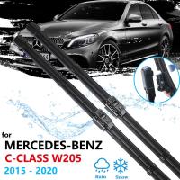 ใบปัดน้ำฝนรถยนต์สำหรับ Mercedes Benz C-Class กระจกบังลม W205อุปกรณ์เสริมรถยนต์ที่ปัดน้ำฝน C180 C-Klasse C200 C220 C300 C250