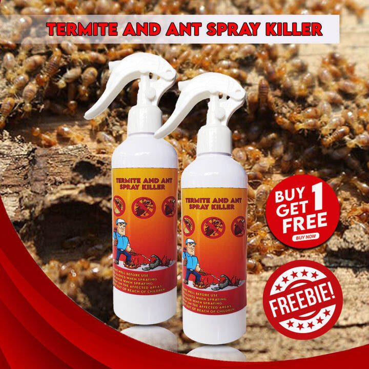 BUY 1 GET 1 Termite and Ant (WITH FREEBIES) Spray Killer (250ml ...