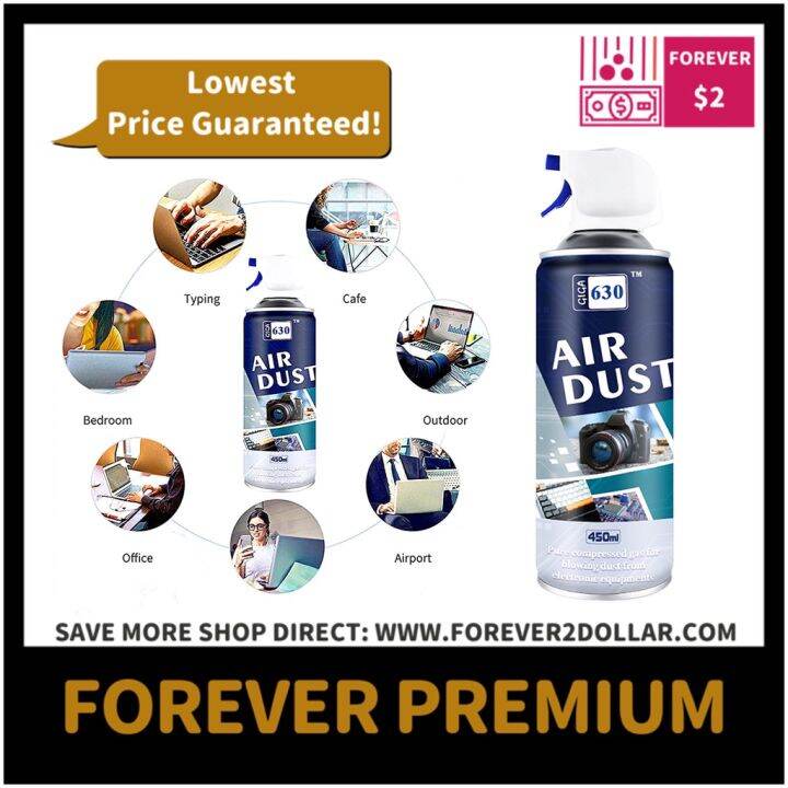 (FOREVER PREMIUM) Multi Purpose Cleaner Air Duster Keyboard Laptop