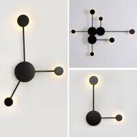 Nordic wall lamp 360°Rotation post-modern simple LED creative personality living room bedroom big dipper bedside wall lighting LED Strip Lighting