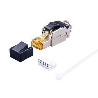 Cat8 RJ45 Shielded Plug Short/Long Type Ethernet Networking Connector 8p8c RJ 45 Tool-Free CAT8 Ethernet Lan Cable Adapter Cables