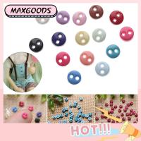 MAXG 50pcs สีลูกกวาด ตุ๊กตาจิ๋ว เครื่องประดับ ปุ่มมินิ หัวเข็มขัดเย็บเสื้อผ้า หัวเข็มขัดพลาสติก เสื้อผ้าตุ๊กตา DIY