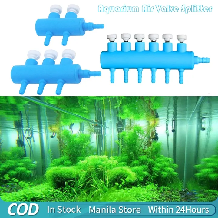 Aquarium Air Valve Splitter Air Flow Control Valve Aquarium Air Valve