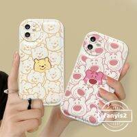 ℗ เคสโทรศัพท์มือถือ ลายการ์ตูนหมีสตรอเบอร์รี่ วินนี่เมาส์ สําหรับ A04 A04S A13 A03 A03S A12 A51 A53 A71 A73 A52 A33 A11 A22 A32 A23 A72 A50 A30 A50S A20 A21S A31