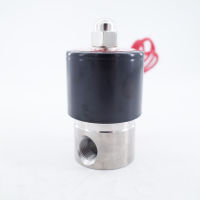 2 Way สแตนเลสขนาดเล็กน้ำ Solenoid V Alve 14 12โวลต์24โวลต์110โวลต์220โวลต์380โวลต์36โวลต์ N.C 2S025-08ลวดตะกั่ววาล์ว