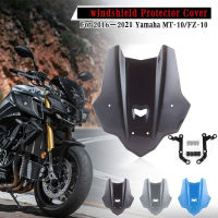 AmarkสำหรับYamaha Yamaha MT10 FZ10 MT-10 FZ-10 2016 2017 2018 2019 FZ MT 10กระจกรถจักรยานยนต์แผ่นบังแดดหน้ารถViserที่เบนทางลม