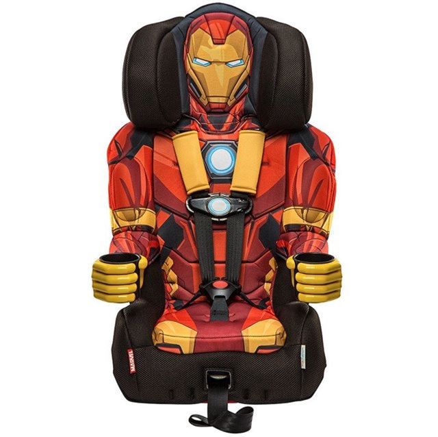 นำเข้า🇺🇸 คาร์ซีท สำหรับเด็กโต ลายไอร่อนแมน ใช้ได้ตั้งแต่1ขวบถึง12ขวบ KidsEmbrace IRON MAN Combination Booster Car Seat