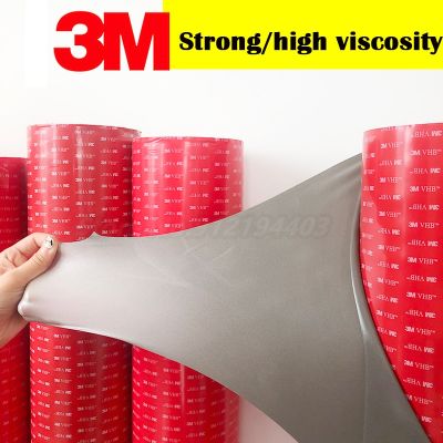Double sided Tape Car Special 3M 5608 VHB Gray Strong Acrylic Foam Tape 0.8mm Thickness 3M Double Side Adhesive Wall Decoration Adhesives  Tape