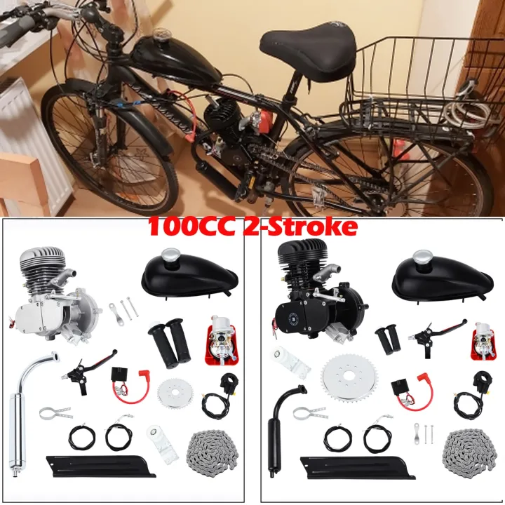 Honhill 2Stroke Gasoline Engine Kit 100Cc Electric Bicycle Engine
