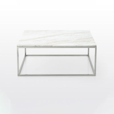 modernform โต๊ะกลาง รุ่น CARENA สแตนเลส หินอ่อนWHITE VENUS