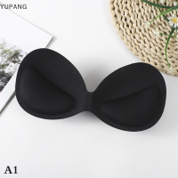 YUPANG ฟองน้ำหนาชุดชั้นใน Push Up breast Removable Bra อุปกรณ์เสริมสำหรับชุดว่ายน้ำบิกินี่ padding แผ่นรองที่มองไม่เห็น