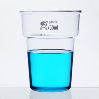 ；【‘； 250Ml 400Ml Dye Beaker Thick-Walled Gass Beaker Laboratory Glassware High Temperature Resistance