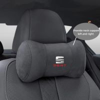 Car Headrest Neck Protection Pillow Plush Warm Cushion For Seat Leon 5f Ibiza 6l 6j Leon 1p Cushion Altea Xl Leon Mk Accessory