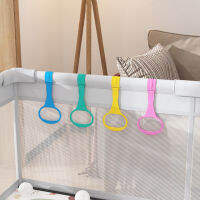 Boomss 8pcs Baby Nursery Bed Stand Ring Infant Practice Standing Walking Training Tool