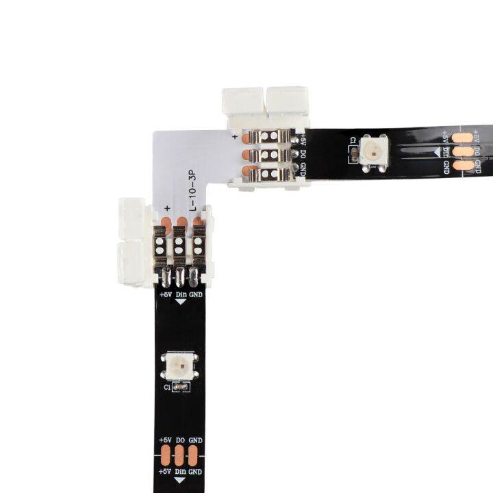 hot-k-5ชิ้น-ล็อต-ฟรีบัดกรี10mm-3pin-l-รูปร่างขั้วต่อบอร์ด-pcb-สำหรับ5050-rgb-แถบไฟ-led-l-รูปร่างช่องต่อ-led-rgb-gratis-ongkir