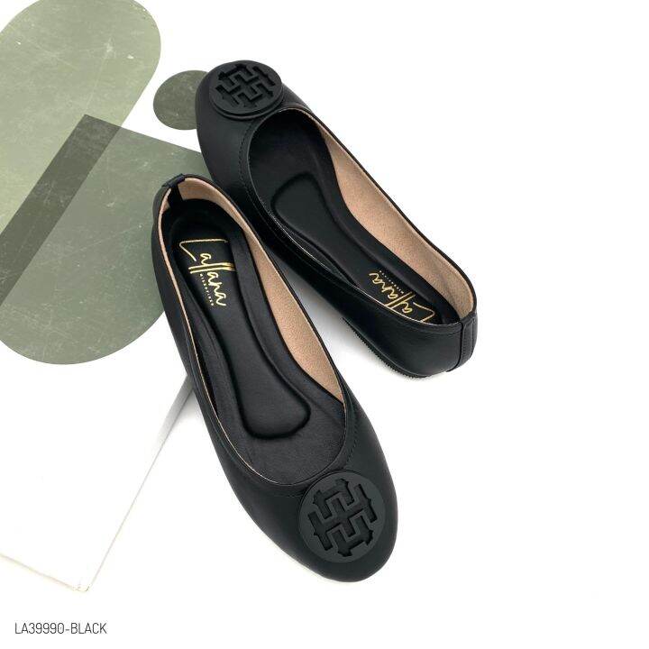 halobangkok-รองเท้า-flat-shoes-หนังไมโครไฟเบอร์-รุ่น-la39990