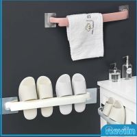 Reviln ราวพลาสติกตากผ้า ที่ตากผ้า อเนกประสงค์ ติดผนัง ไม่ต้องเจาะรู ตากผ้าเช็ดตัว Towel Holder สปอตสินค้าร