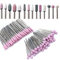 7pc/set Milling Cutter Nail Drill Bits Corundum Rotary Manicure Machine for Manicure Nails Accessories Tools