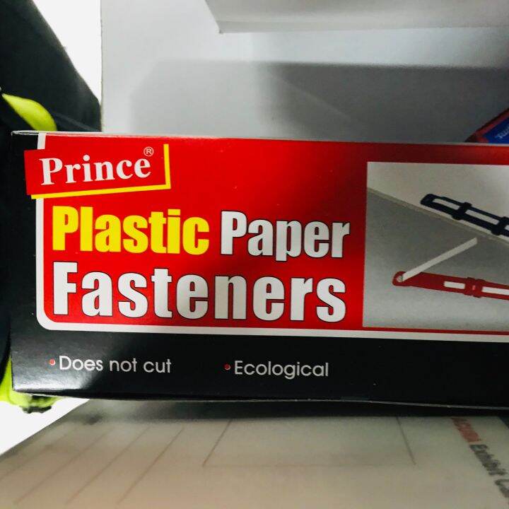 Prince Plastic Paper Fastener | Lazada PH