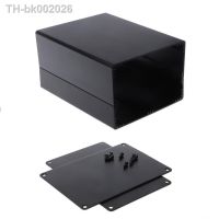 ◆☃✾ Aluminum Alloy Enclosure Electronic Case DIY Project Power Junction Box 155x120x83mm Black Color