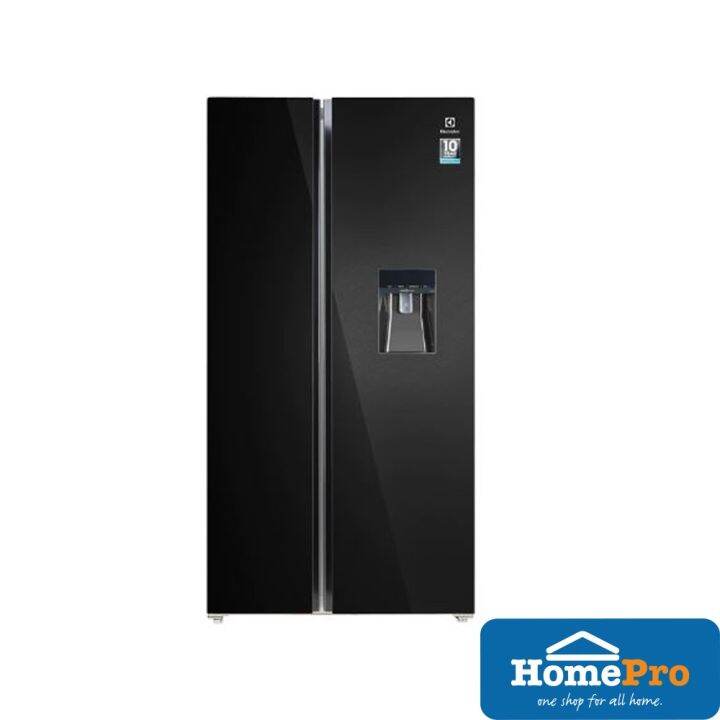 Electrolux SidebySide Refrigerator ESE6645ABMY 646L Black Lazada