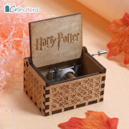 Chinatera Harry Potter Vintage Exquisite Wooden Hand Cranked Music Box