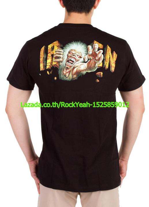 เสื้อวง-iron-maiden-เสื้อเท่ห์-แฟชั่น-ไอเอิร์นเมเดน-ไซส์ยุโรป-rcm1530