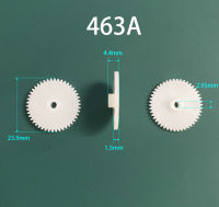 463A 0.5M 24MM เกียร์ล้อโมดูลัส 0.5 46 ฟัน 3 มม.พลาสติกเกียร์ Disc ของเล่นอุปกรณ์เสริม 10 ชิ้น/ล็อต-aerwererwess