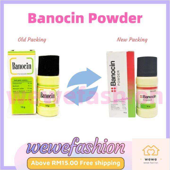 READY STOCK!!!THAILAND Banocin Powder 10g 班诺霉素粉10克 | Lazada