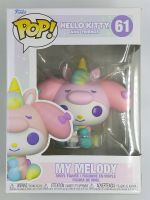 Funko Pop Kitty and Friends  - My Melody Unicorn #61 (กล่องมีตำหนินิดหน่อย)