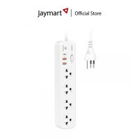 VEGER Multiple Plug 4 Socket 1 Switch PD 20W (รับประกันศูนย์ 1 ปี) By Jaymart