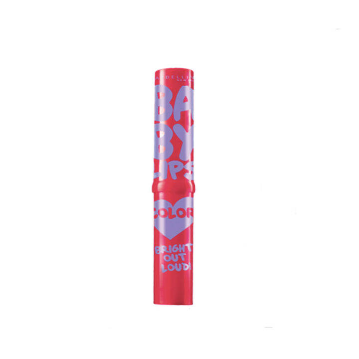 maybelline-baby-lips-love-color-bright-out-loud-lip-balm-9676-สีwild-cherry-ลิปบาล์ม-เมย์เบลลีน-เบบี้ลิปส์-เลิฟ-คัลเลอร์