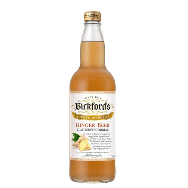 Bickfords Ginger Beer Flavour Syrup 750ml. น้ำขิงเข้มข้น ตราบิ๊กฟอร์ด ขนาด 750มล. (1344)
