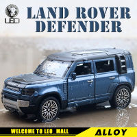 LEO 1:36 Land Rover Defender รถของเล่นรุ่นโลหะอัลลอย D Iecast รถของเล่นสำหรับเด็ก,ของเล่นเด็กสำหรับเด็ก Miniauto รถบรรทุกยานพาหนะเสียงและแสงของเล่น