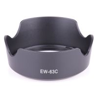 EW63C EW-63C เลนส์ฮูดใหม่สำหรับ EF-S Canon 18-55มม. F/3.5-5.6คือ STM เลนส์กล้องถ่ายรูปเลนส์ฮูดฝาครอบเลนส์โปรเตอร์ Ew 63c เลนส์ฮูด ZGZ3816