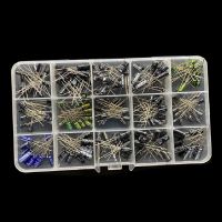 200pcs/lot Radial capacitors set 15Values 10V 16V 25V 50V 0.1uF-220uF Electrolytic Capacitor Assortment Kit 0.22uf 2.2uf 100uf Electrical Circuitry Pa